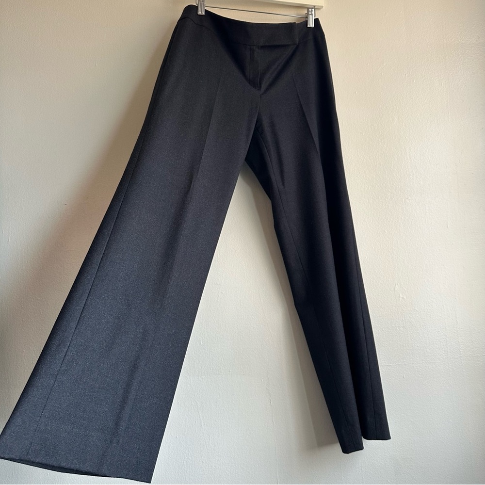 Escada Black Wide-Leg Trousers